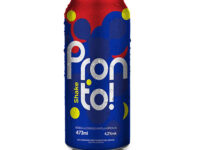 PRONTO SHAKE AZUL LATA X 473 CC.X6