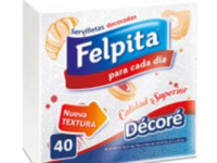 SERVILLETAS DECO FELPITA 42 X 40