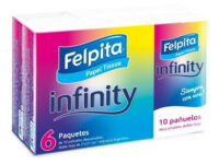 PAÑUELOS FELPITA INFINITY 1X6 U/D
